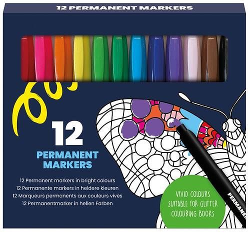 Foto van Permanent markers - paperback (9789464326420)