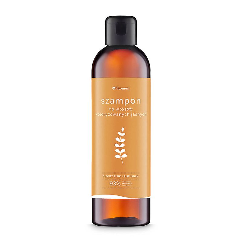 Foto van Shampoo voor licht gekleurd haar zonnebloem & kamille 250g