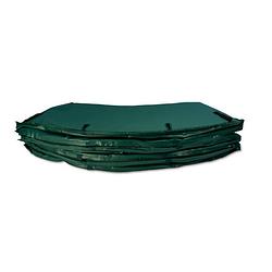 Foto van Exit trampoline beschermrand - allure premium - 366 x 214 cm - groen