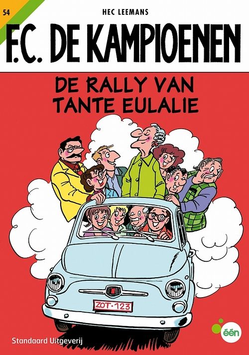 Foto van F.c. de kampioenen 54 - de rally van tante eulalie - hec leemans - paperback (9789002228780)