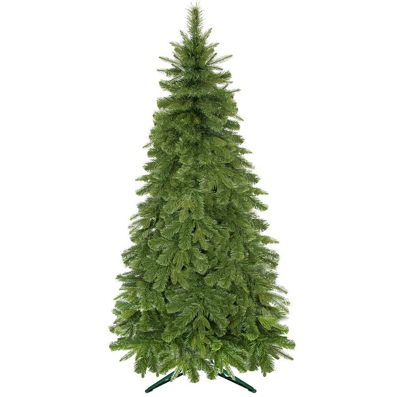 Foto van Kunstkerstboom caucasian pine 220 cm zonder verlichting