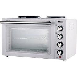Foto van Silva homeline kk 2900 mini-oven incl. kookplaat, grillfunctie, heteluchtfunctie, met grillspies 30 l