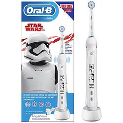 Foto van Oral-b pro 3 junior star wars d505.513.2k elektrische kindertandenborstel roterend / oscillerend wit