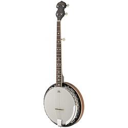 Foto van Stagg bjm30 lh 5-string bluegrass banjo deluxe linkshandig