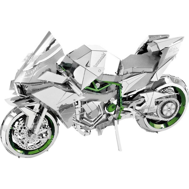 Foto van Metal earth iconx kawasaki ninja h2r modelbouwset