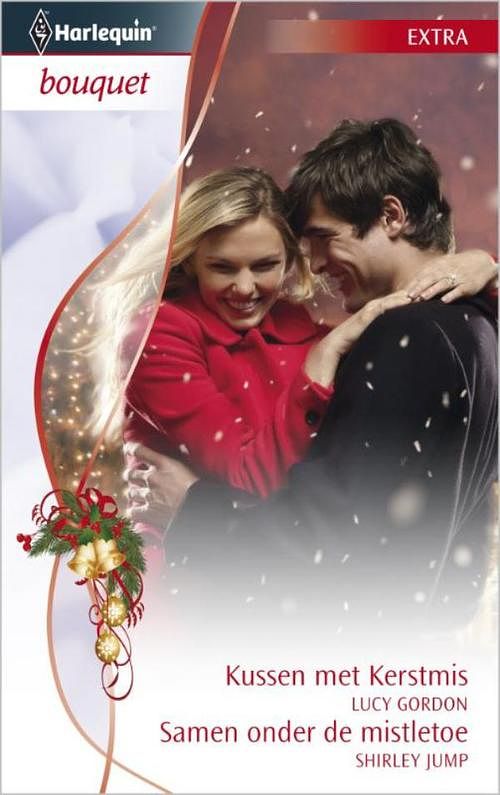 Foto van Kussen met kerstmis ; samen onder de mistletoe - lucy gordon, shirley jump - ebook