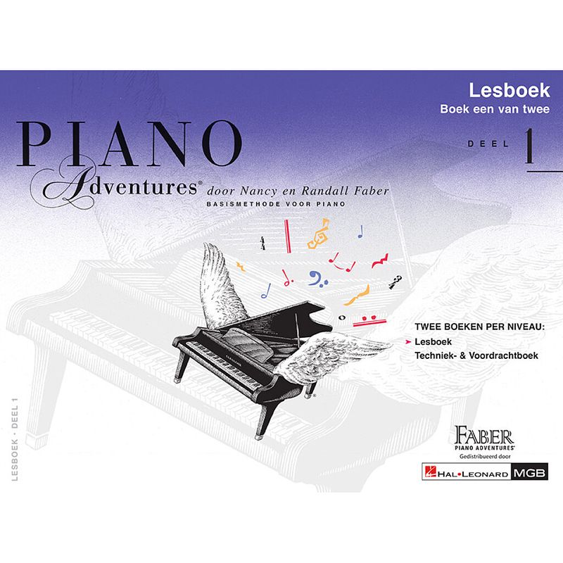 Foto van Hal leonard piano adventures: lesboek deel 1 + cd nederlandstalige editie