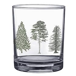 Foto van Clayre & eef waterglas 230 ml glas boom drinkbeker drinkglas transparant drinkbeker drinkglas