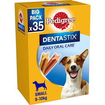 Foto van Pedigree dentastix mini kauwstaaf gebitsverzorgende hondensnack 35 stuks bij jumbo