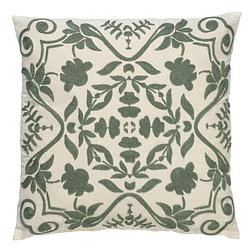 Foto van Dutch decor mena - kussenhoes van katoen jadeite 45x45 cm - groen - groen