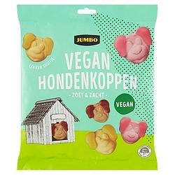 Foto van Jumbo vegan hondenkoppen zoet & zacht 200g