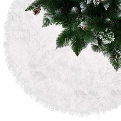 Foto van Kerstboomrok 115 cm wit