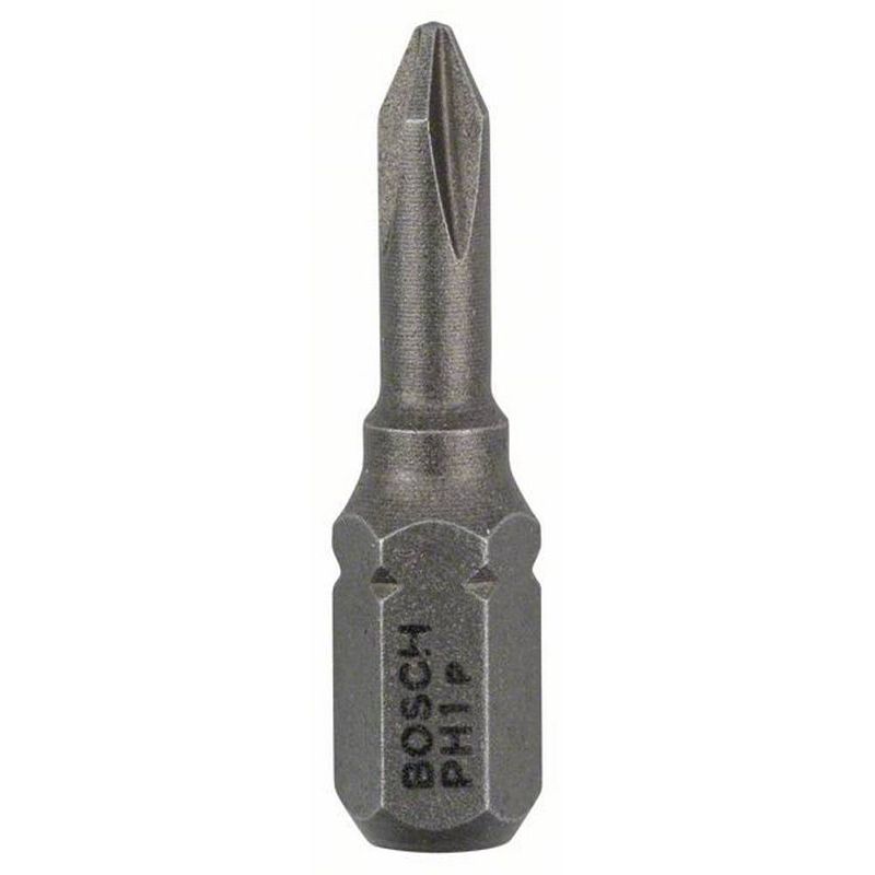 Foto van Bosch accessories 2607001510 kruis-bit ph 1 extra hard c 6.3 25 stuk(s)