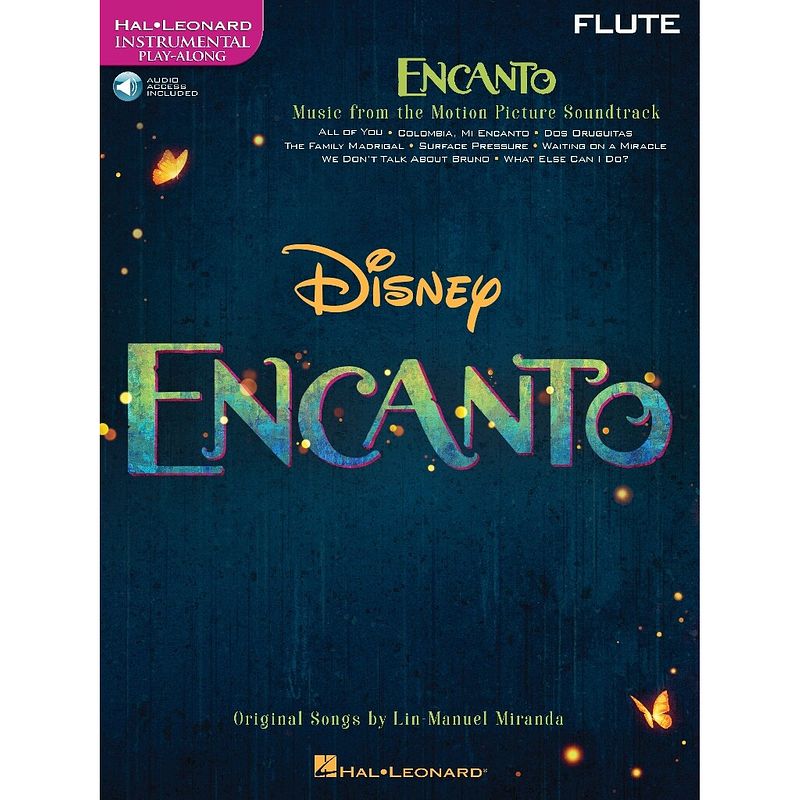 Foto van Hal leonard encanto for flute instrumental play-along