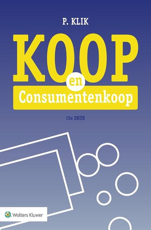 Foto van Koop en consumentenkoop - paperback (9789013155501)