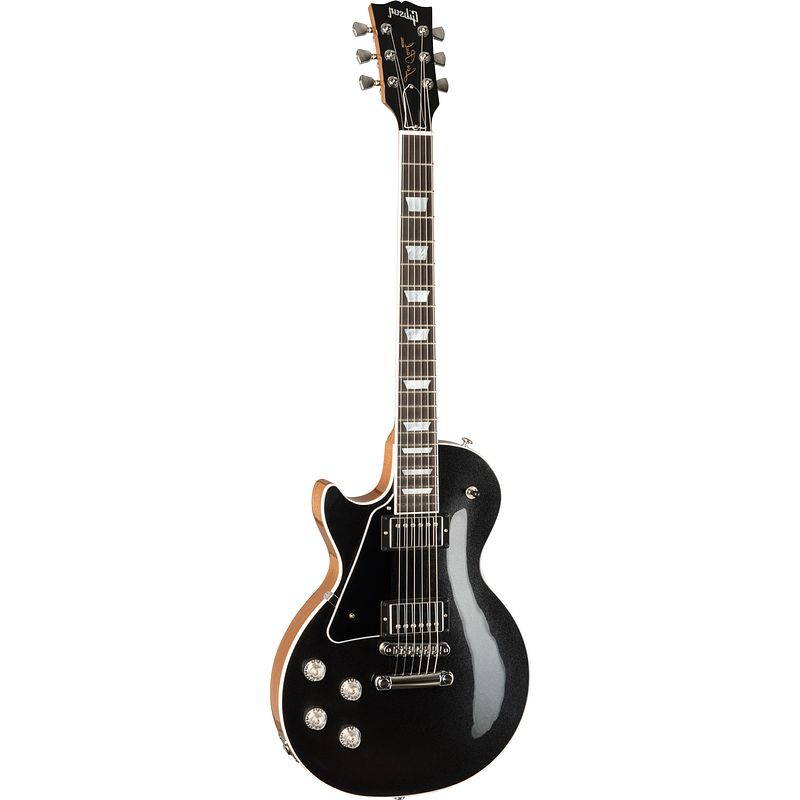 Foto van Gibson modern collection les paul modern lh graphite elektrische gitaar met koffer