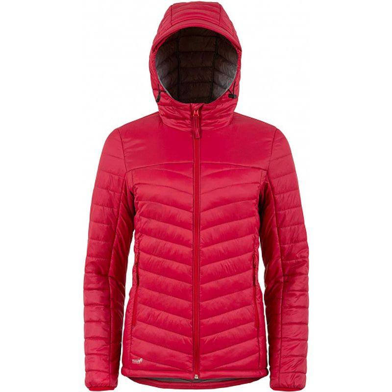 Foto van Outdoorjas lewis dames nylon rood maat xl