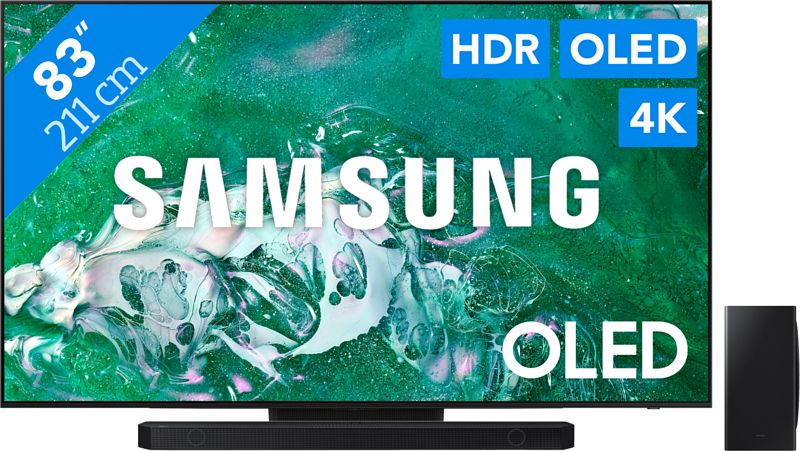 Foto van Samsung oled 4k 83s90d (2024) + soundbar