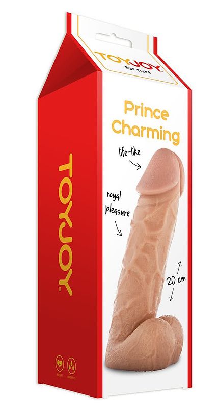 Foto van Toyjoy dildo prince charming 20cm