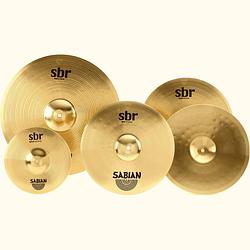 Foto van Sabian sbr5003g sbr performance set bekkenset + splash