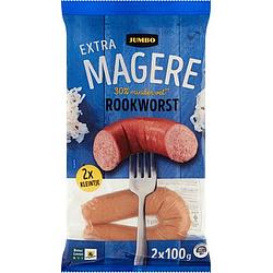 Foto van Jumbo extra magere rookworst 2 x 100g