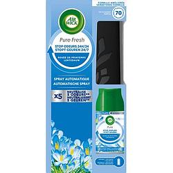 Foto van Air wick freshmatic automatische spray luchtverfrisser pure fresh lentedauw starterkit 250ml bij jumbo