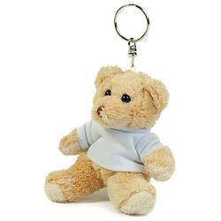 Foto van Teddybeer/beren sleutelhangers 10 cm - knuffel sleutelhangers