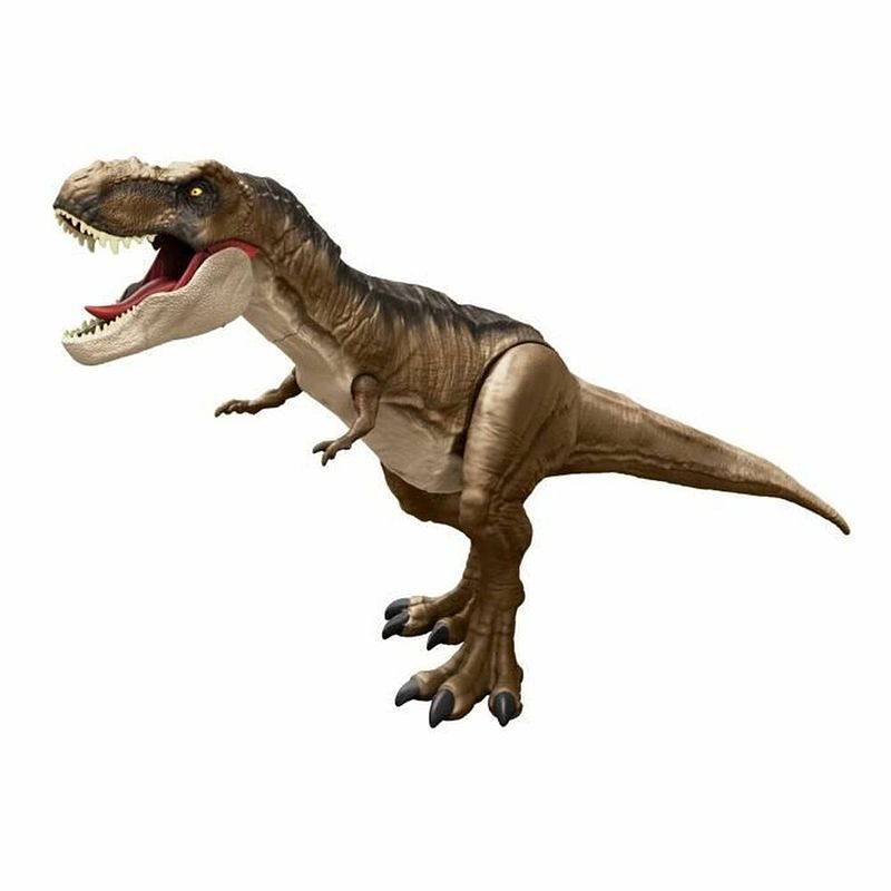 Foto van Dinosaurus mattel t. rex super colossal 60 cm