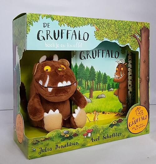 Foto van De gruffalo-cadeauset boekje en knuffel - julia donaldson - hardcover (9789047709572)