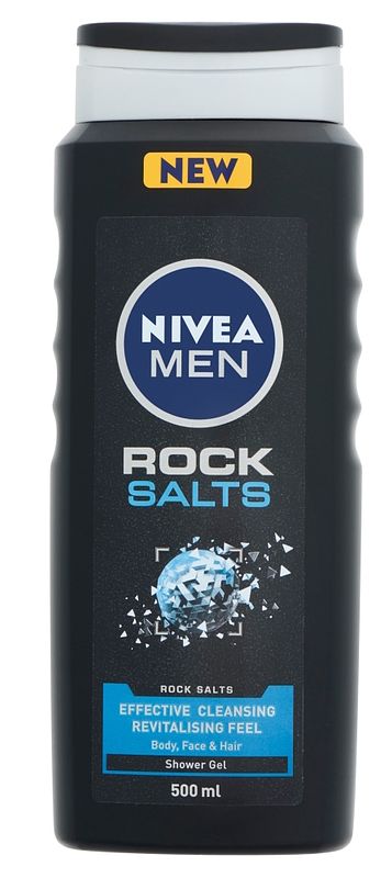 Foto van Nivea men rock salts douchegel