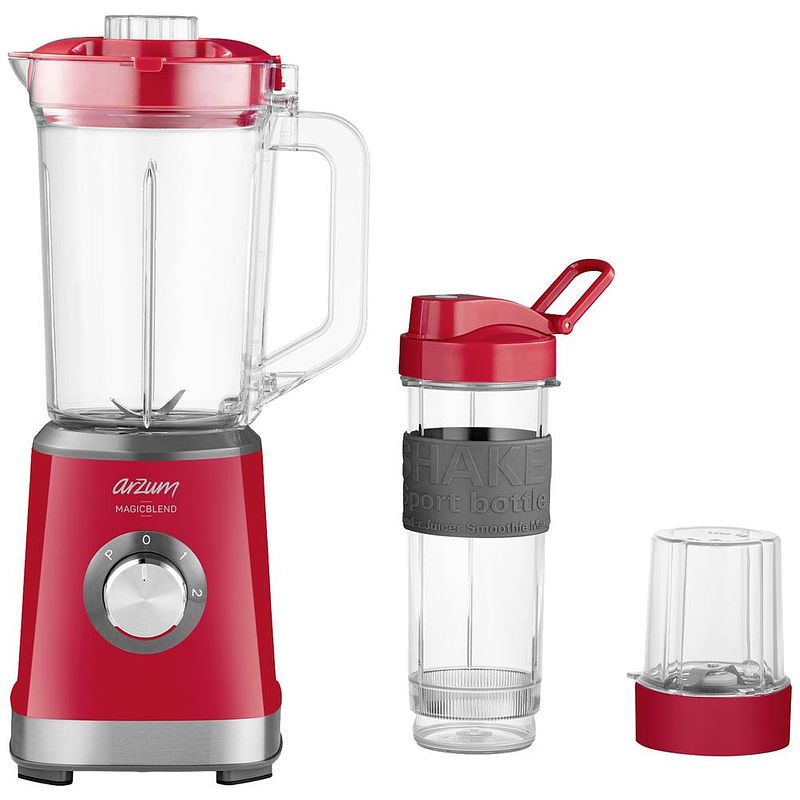 Foto van Arzum ar1159-r blender 500 w rood