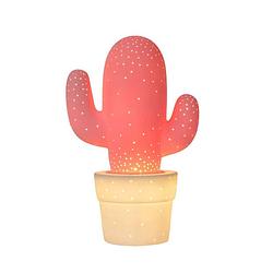 Foto van Lucide tafellamp cactus ø20 roze