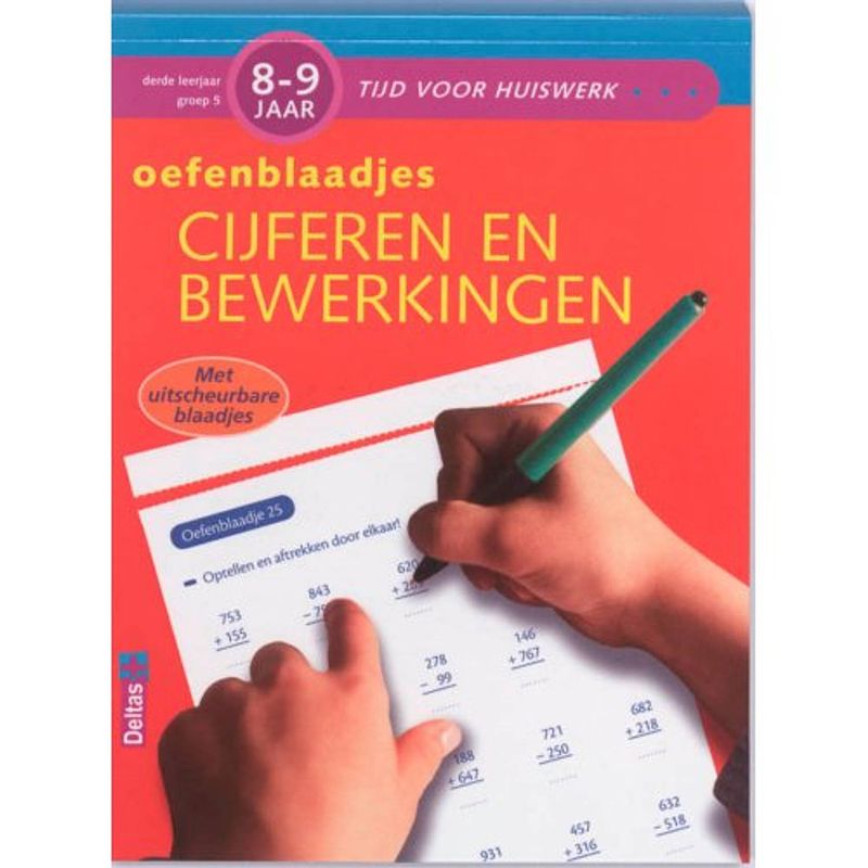 Foto van Oefenblaadjes cijferen en bewerkingen / gr 5 8-9