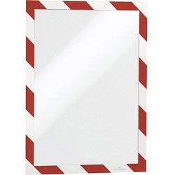 Foto van Durable 4944132 magnetisch frame rood, wit (b x h) 238 mm x 324 mm din a4