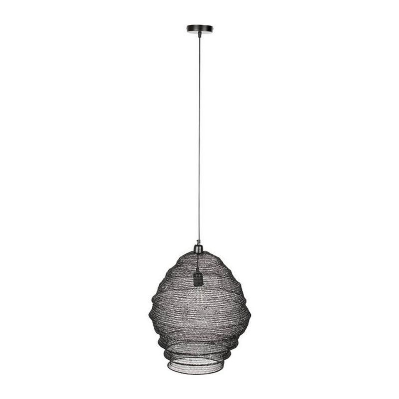 Foto van Moos - pendant lamp lena l black