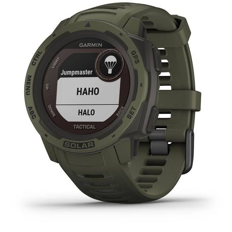 Foto van Garmin smartwatch instinct solar tactical, moss