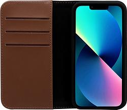 Foto van Bluebuilt apple iphone 13 mini book case bruin