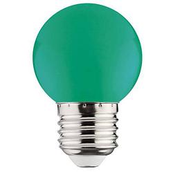 Foto van Led lamp - romba - groen gekleurd - e27 fitting - 1w