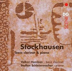 Foto van Stockhausen: bass clarinet & piano - cd (0760623145129)