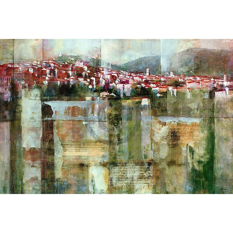 Foto van Douglas - tuscan hillside kunstdruk 91x61cm