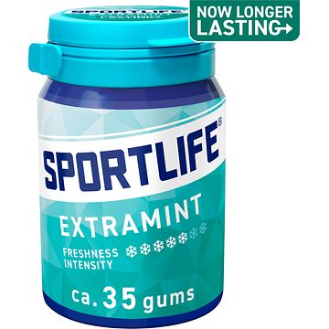 Foto van Sportlife extramint sugar free gums 52g bij jumbo