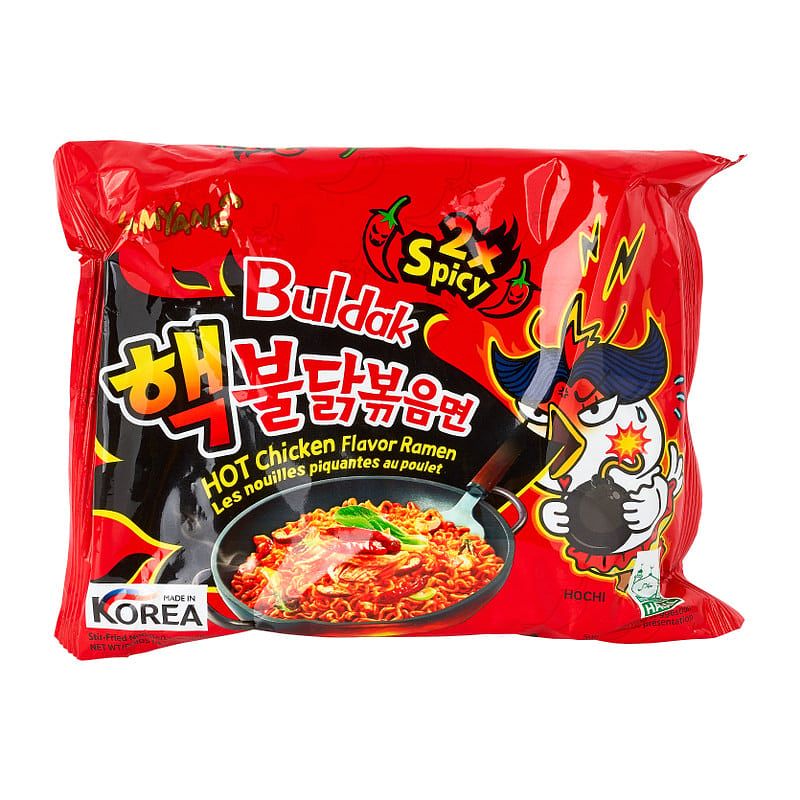 Foto van Samyang buldak noodles - hot chicken - double spicy