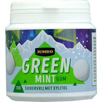 Foto van Jumbo green mint gum 105g