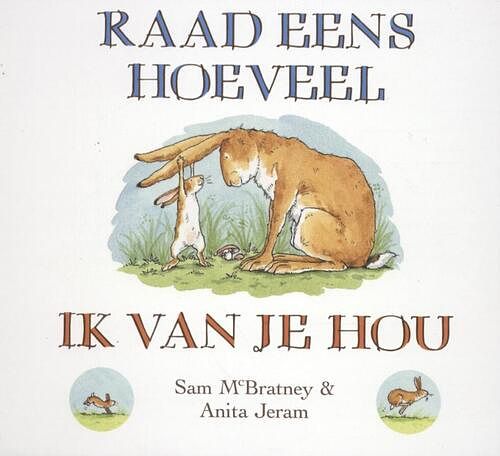 Foto van Raad eens hoeveel ik van je hou