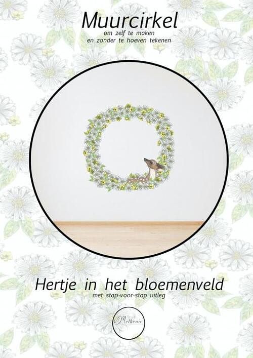 Foto van Hertje in het bloemenveld - studio melkenie - paperback (9789464650327)