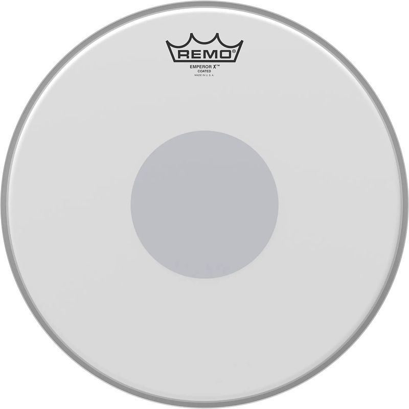 Foto van Remo bx-0113-10 emperor x coated 13 inch snaredrumvel