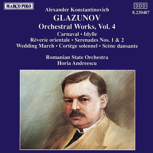 Foto van Glazunov: orchestral works, vol.4 - cd (4891030204874)