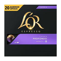 Foto van L'sor espresso lungo profondo koffiecups grootverpakking 20 stuks