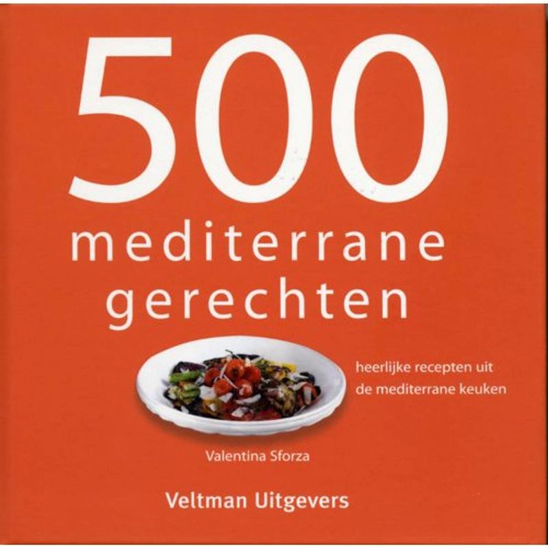 Foto van 500 mediterrane gerechten