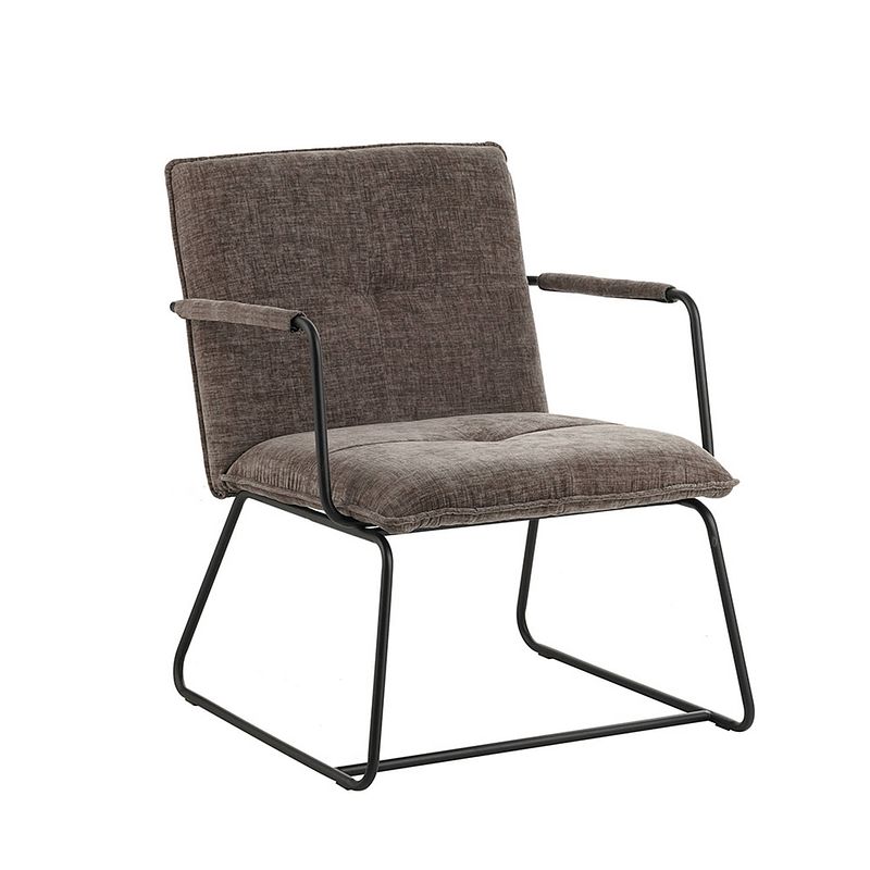 Foto van Fauteuil hailey grijs chenille